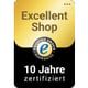 Excellent Shop 10 Jahre Trusted Shops zertifiziert
